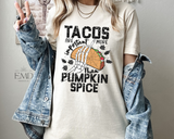 Tacos are more important than pumpkin spice DTF TRANSFER 4829