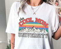 The Cool Mom University DTF Transfer 4641