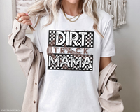 Dirt Track Mama DTF Transfer 4756
