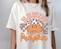 Howdy Pumpkin DTF TRANSFER 4878