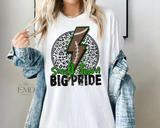 Football Green Small Town Big Pride DTF TRANSFER 4975