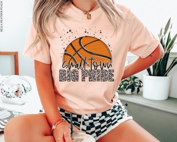 Small Town Pride Basketball DTF TRANSFER 4984