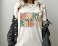 Merry And Bright DTF TRANSFER 5011