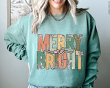 Merry And Bright DTF TRANSFER 5011