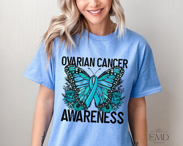 Ovarian Cancer Awareness DTF TRANSFER 5020