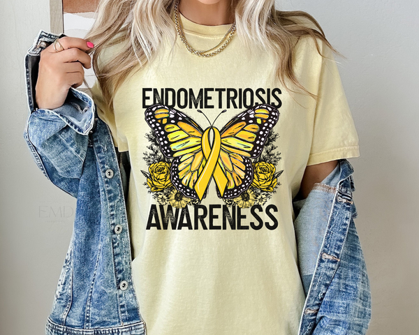 Endometriosis Awareness DTF TRANSFER 5024