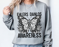 Ehlers Danlos Awareness DTF TRANSFER 5025