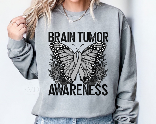 Brain Tumor Awareness DTF TRANSFER 5029