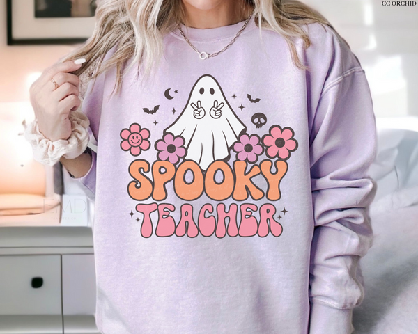 Spooky Teacher DTF TRANSFER 5052