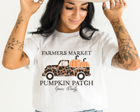 Farmers Market Pumpkin Patch Open Daily DTF TRANSFER 5096