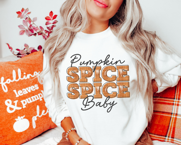 Pumpkin Spice Spice Baby DTF TRANSFER 5413