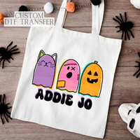 Custom Halloween Trick Or Treat Bag DTF TRANSFER 5708