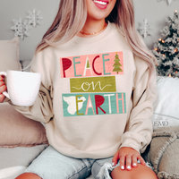 Peace On Earth DTF TRANSFER 5718