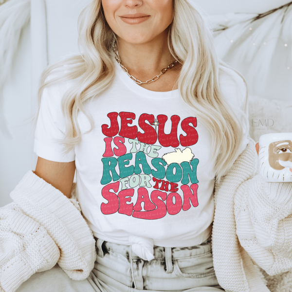 Jesus Is The Reason For The Season DTF TRANSFER 5765