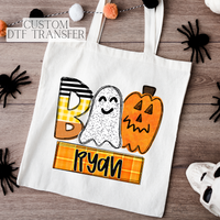 Custom Halloween Trick Or Treat Bag DTF TRANSFER 5766