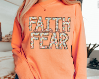 Faith Over Fear DTF TRANSFER