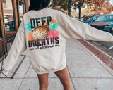 Deep Breaths | PNG File for Sublimation