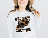 Wild Spirit Sweet Soul DTF TRANSFER