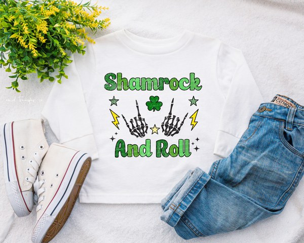 Shamrock And Roll DTF TRANSFER