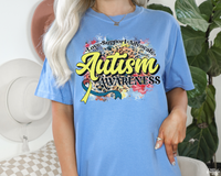 Love Support Advocate Autism Awareness DTF TRANSFER 0181