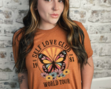 Self-Love Club World Tour DTF TRANSFER 2337