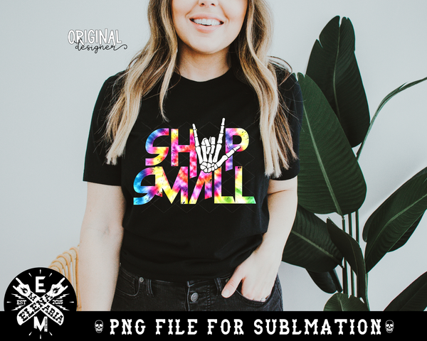 Shop Small Tie-dye Sublimation PNG File