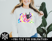 Shop Small Tie-dye Sublimation PNG File