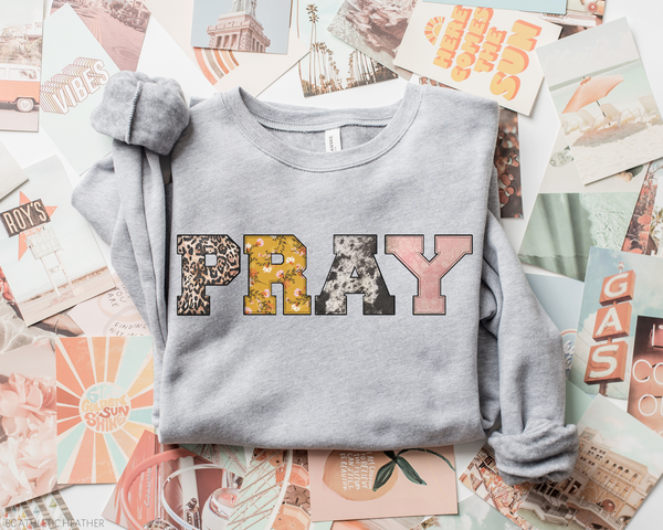 Pray Sublimation PNG File