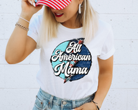 All American Mama DTF TRANSFER 4087