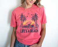 Life's A Beach DTF TRANSFER 4187