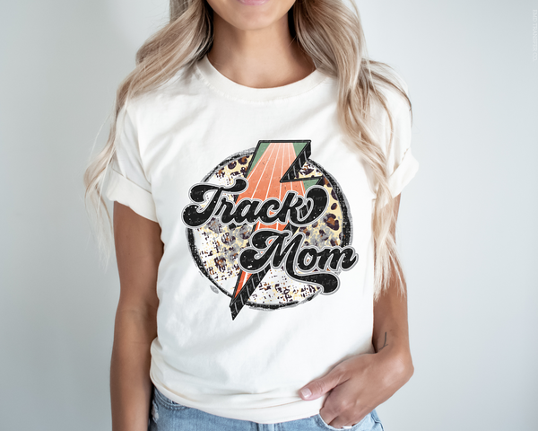Track Mom DTF TRANSFER 4272