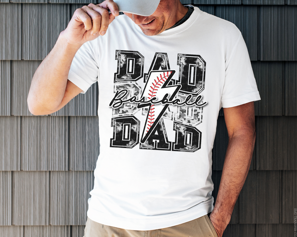 Baseball Dad DTF TRANSFER 4275