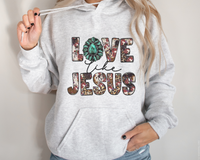 Love Like Jesus Western DTF TRANSFER 0924